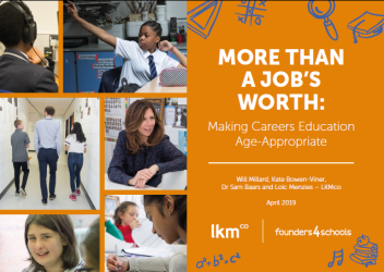 Making Careers Education Age Appropriate