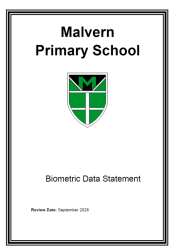 Biometric Data Statement