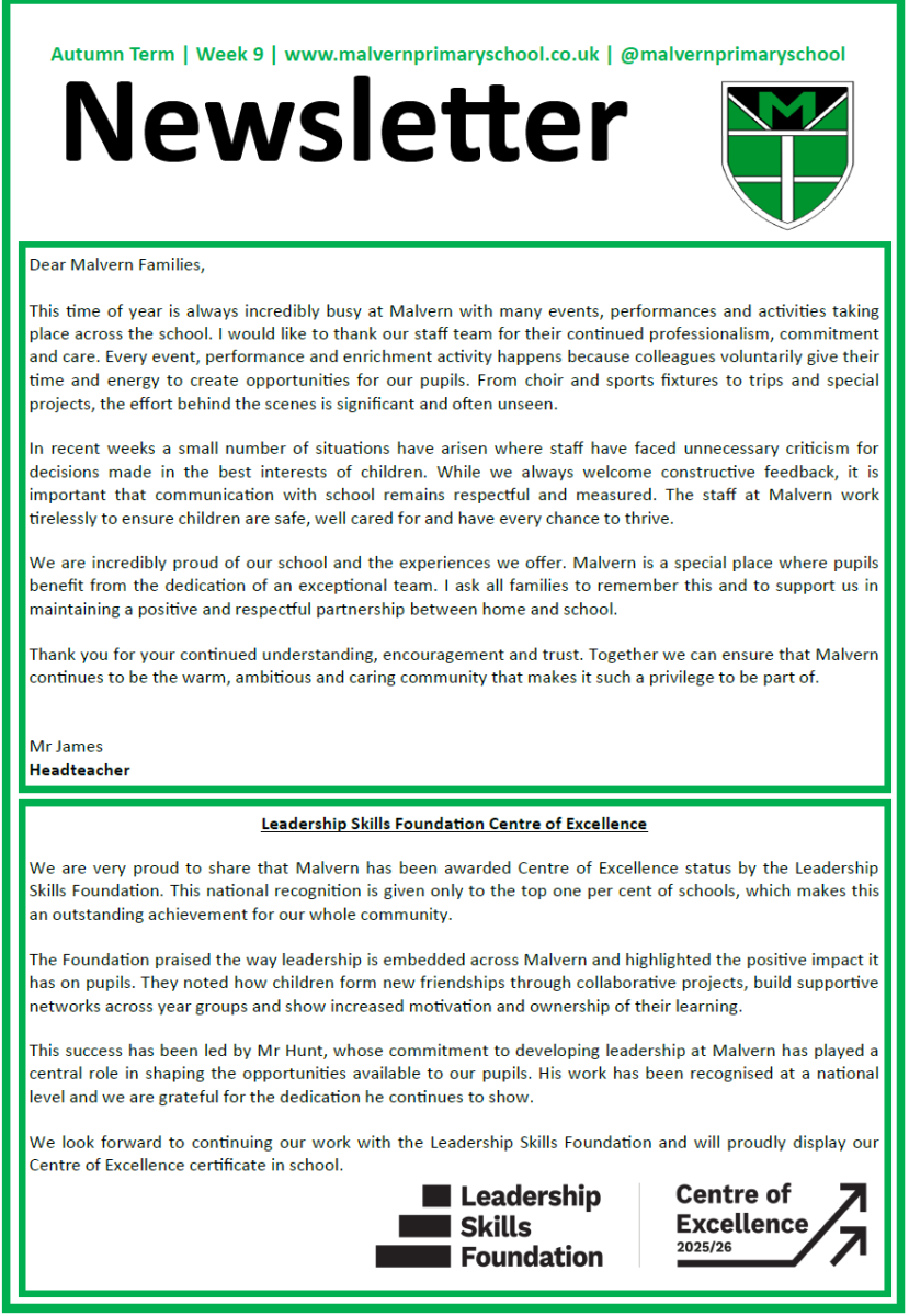 Week 9 - 14th Nov 2025